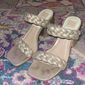 Dolce Vita braided block heel